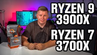 AMD Ryzen 9 3900X \& Ryzen 7 3700X Review