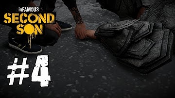 Infamous Second Son Gameplay Walkthrough w/ SSoHPKC Part 4 - Concrete Armor