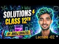 Solutions Class 12 Chemistry | Lecture 02 | Concentration Terms &amp; Henry's Law