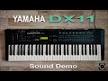 Yamaha dx11 v2 fm synthesizer  sound demo