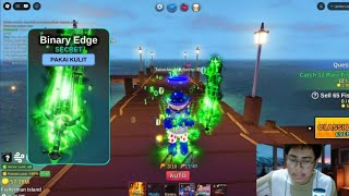 REVIEW SKIN ROD BINARY EDGE | Roblox Fish It
