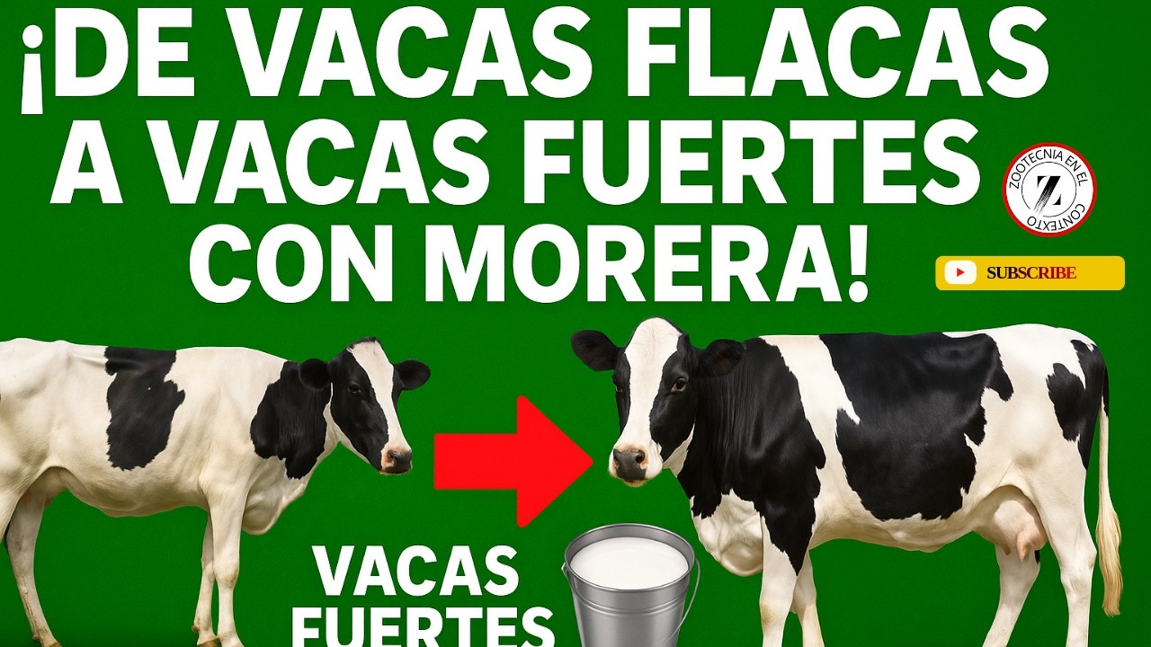 El Poder de la Morera en tu Finca! Engorda Rápido y Aumenta la Leche en tus Vacas 🐄💪