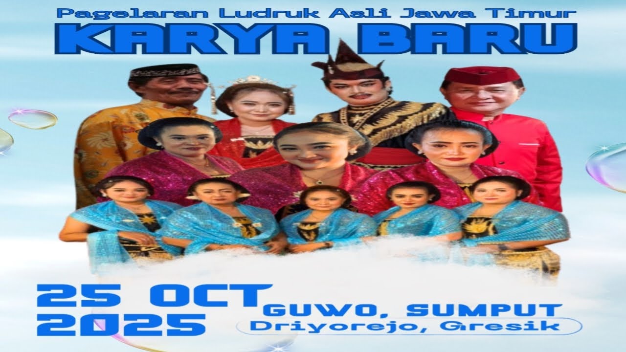 LUDRUK KARYA BARU LIVE SEDEKAH BUMI  SUMPUT DRIYOREJO GRESIK 25 OKROBER  2025.