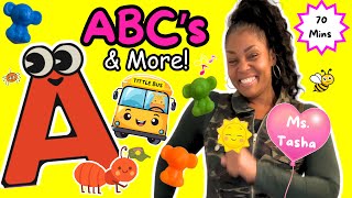 Best video to Learn ABC’s,Phonics, Colors, Numbers, Songs & More! 🍭💕🥰#tittlekins #toddler #mstasha
