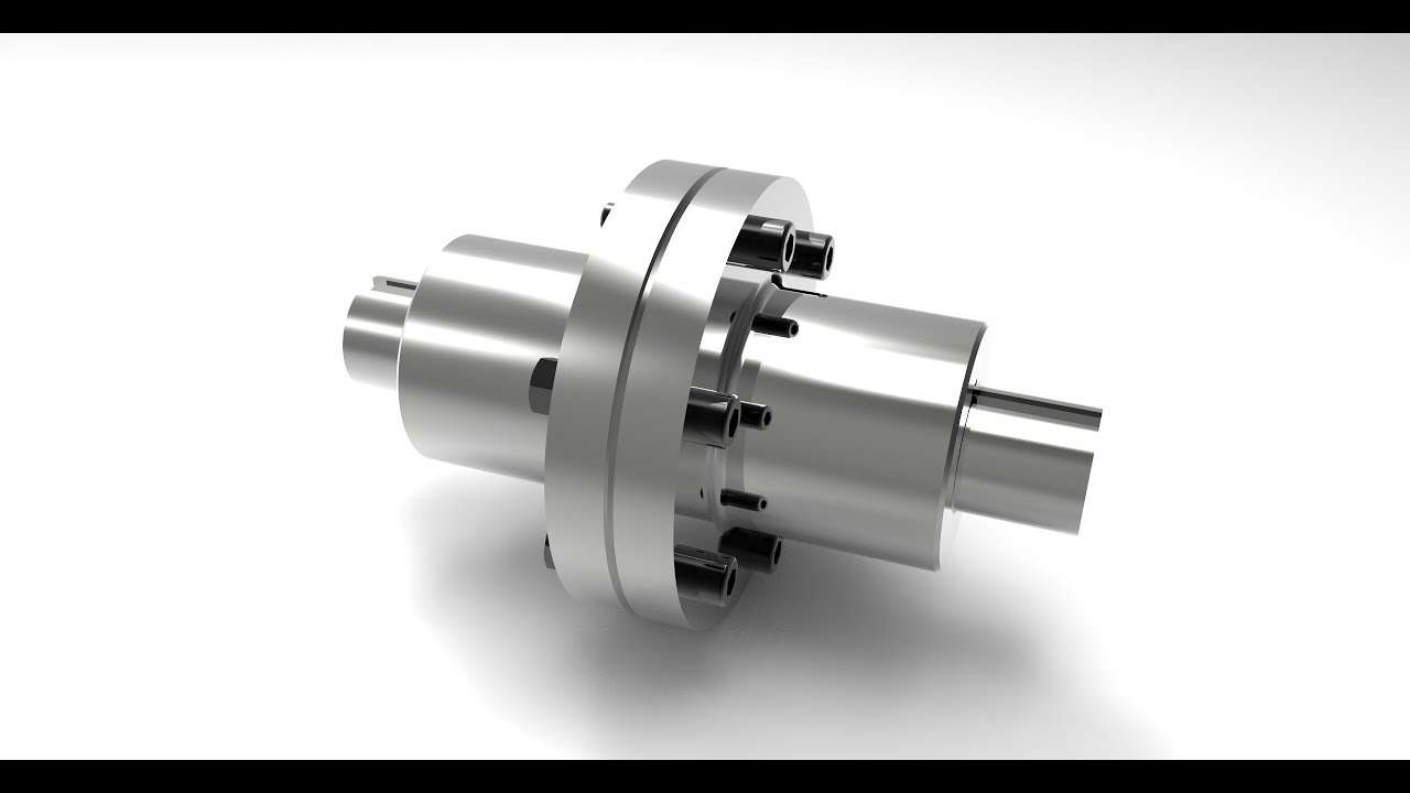 Rigid Coupling | Industrial design | |SolidWorks| |Mechanical | 