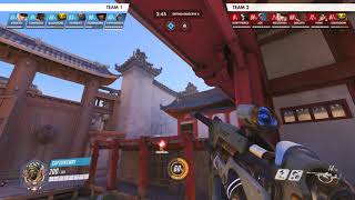 Overwatch Ana Gameplay Hanamura