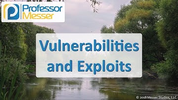 Vulnerabilities and Exploits - CompTIA Network+ N10-007 - 4.4