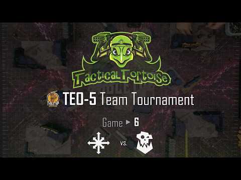 Chaos Space Marines (Kody Drake) vs. Orks | TEO-5 Round 6 | 40k Batrep