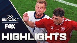 Denmark vs. England Highlights | UEFA Euro 2024