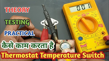 Thermostats heater thermostat temperature sensor || Thermostat Temperature Switch for Gas Geyser ||