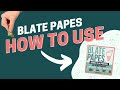 Best 3 ways how to use blate papes edible film squares and pouches