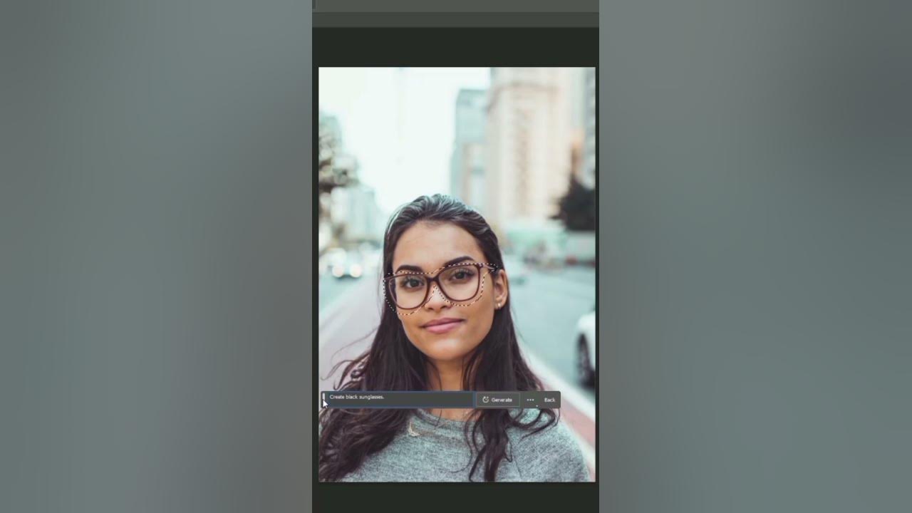 Generative AI tool Photoshop #photoshop #editing 