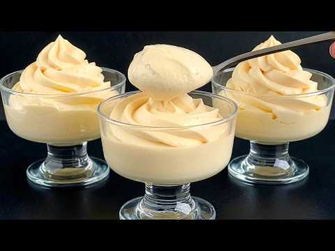Bananenmousse Dessert in 5 Minuten! Das beste Sommer Dessert das ich je gegessen habe!
