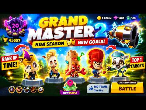 Grand Master Live! 😱 Can We Reach the Next Rank Today? | Zooba