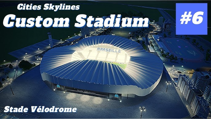 maquette du stade Vélodrome 