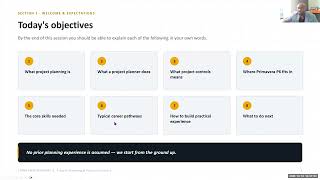 Details ThinkPMO Academy Introduction to Project Planning Career Webinar (Primavera P6) Update