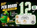 Building a Custom LED Chaser PCB for PCBWay’s 12th Anniversary @PCBWayCom #PCBWay12BadgeContest
