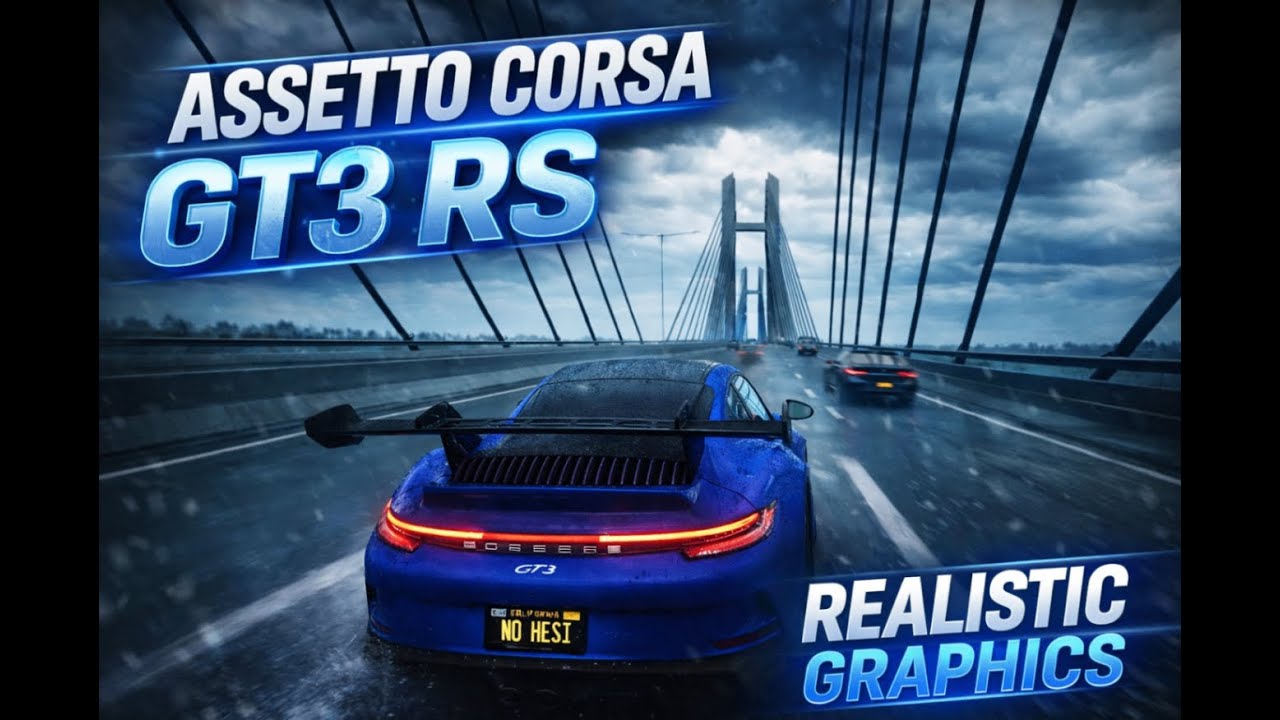 Porsche GT3 RS | ASSETO CORSA REALISITC | 4K 60FPS