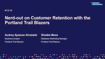 Nerd-out on customer retention with the Portland Trail Blazers