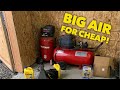 How to connect 2 air compressors together for big air