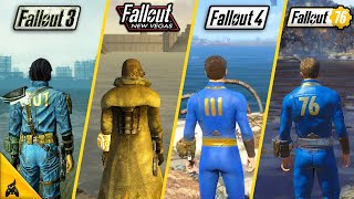 Fallout Games - Water Physics and Details Comparison