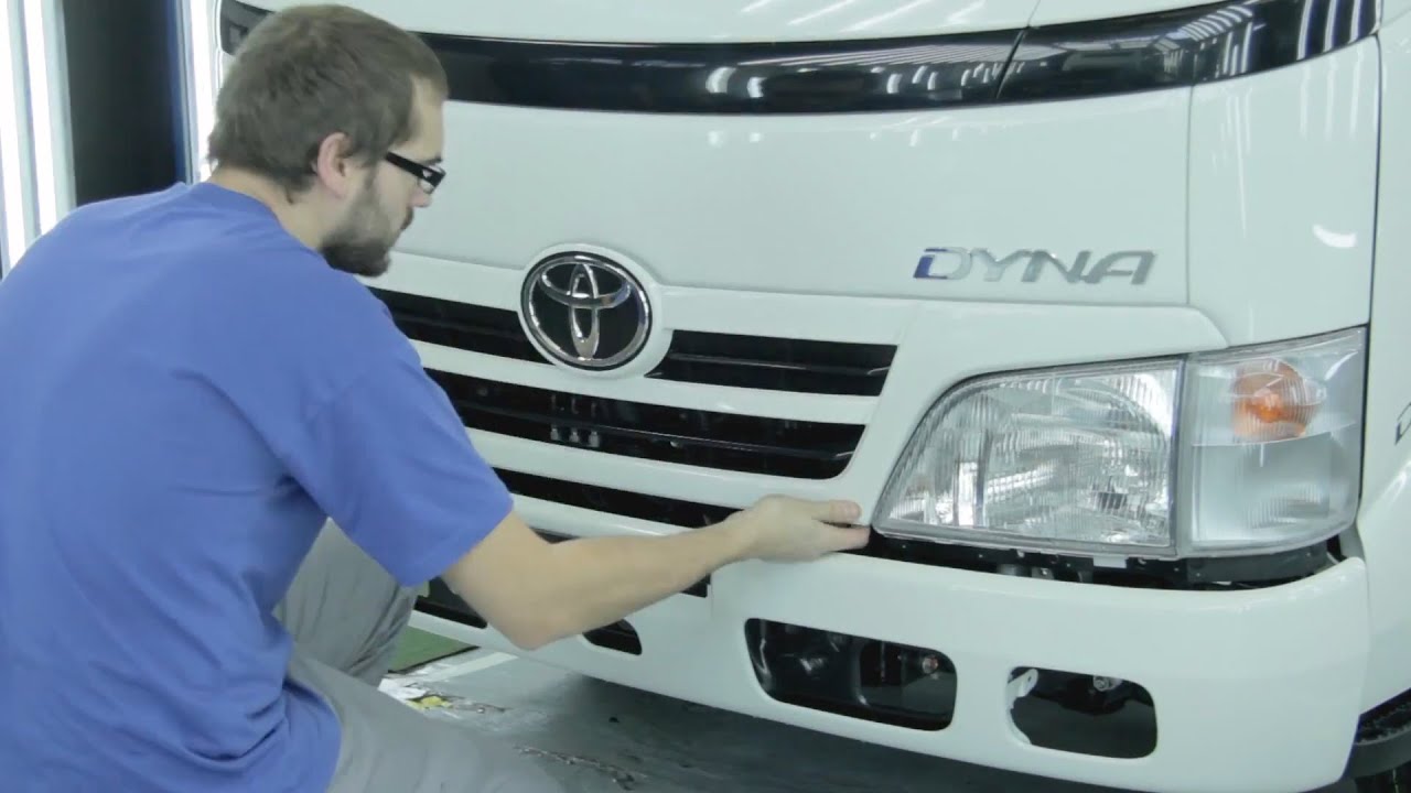 Toyota Dyna Production - Assembly Plant Of Commercial Trucks