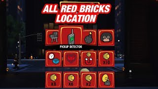LEGO The Incredibles | All RED BRICKS Location