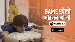Game Khelo and Banao Bhi Sirf CuriousJr App Par | Abhi Download Kijiye Aur Coding Seekhiye screenshot 5
