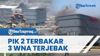 Download lagu The Moment a Building in PIK 2 Caught Fire, Three Chinese Nationals Trapped in Thick Smoke