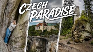 Quiet Hike in Czech Paradise | Hruboskalsko Nature Reserve | Sandstone Rocks & Real Forest Sounds