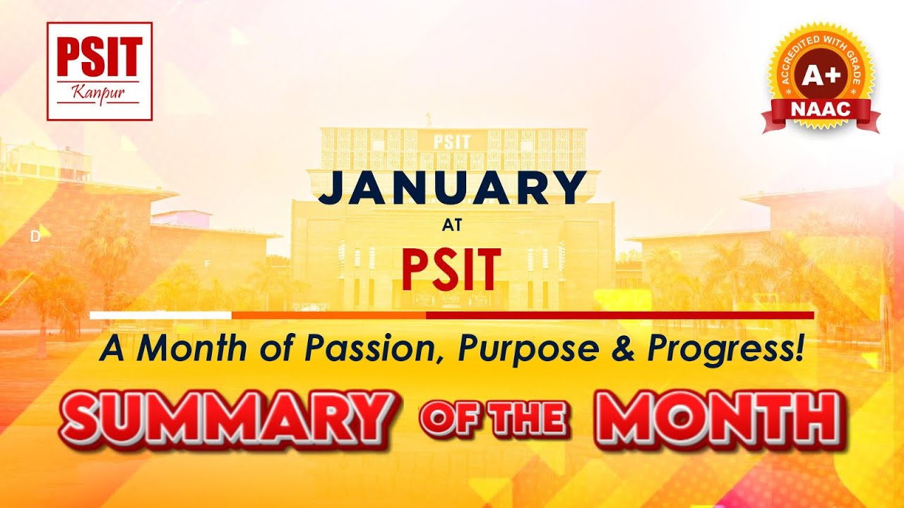 Summary of the Month January 2025