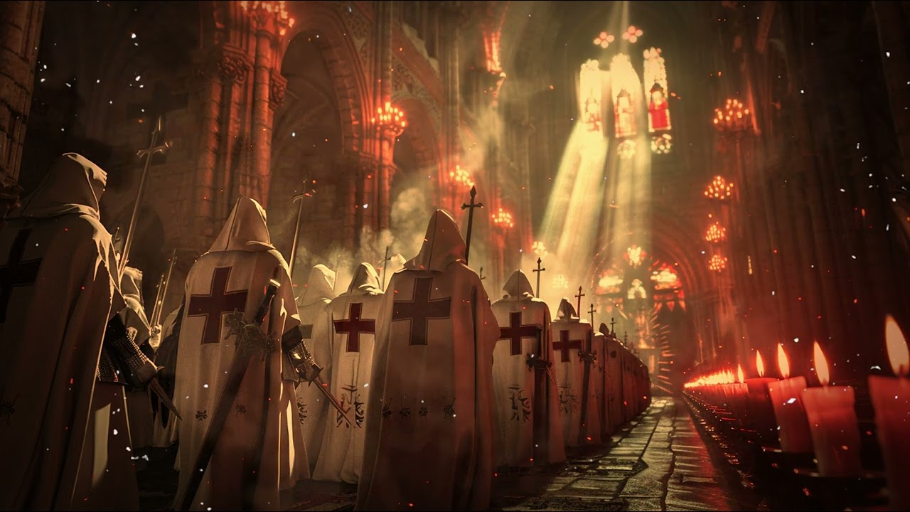 Templars’ Prayer Before Battle | Sacred Hymn in the Ancient Cathedral