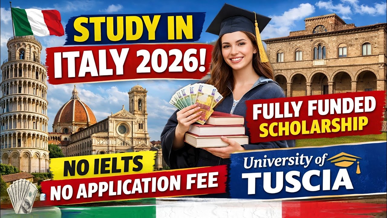 📢HOW TO APPLY UNIVERSITY OF TUSICA | STUDY IN ITALY 🇮🇹 | MS & PHD | NO IELTS | NO APPLY FEE 