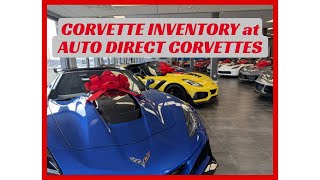 Corvette Dealership Inventory Walk at Auto Direct Corvettes