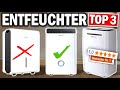 Top 3 LUFTENTFEUCHTER 2026 Die 3 Besten Elektrischen Luftentfeuchter 2026