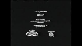 Closing To Independence Day 1996 VHS