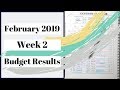 Week 2 Budget Results | February 2019 Budget | KeAmber Vaughn