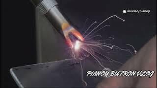 GAS WELDING for the beginner #hotwork #Oxy acetylene welding