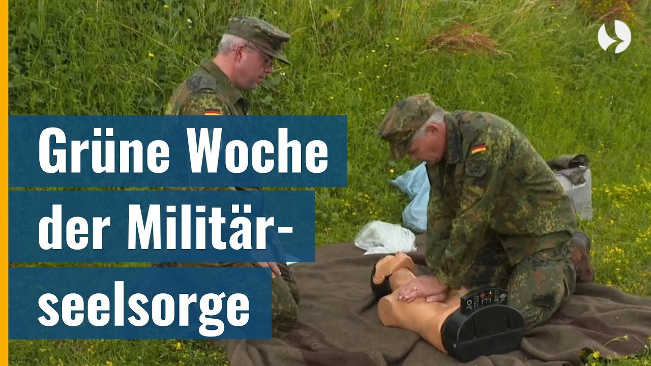 Militärseelsorger werden in der "Grünen Woche" praktisch ausgebildet