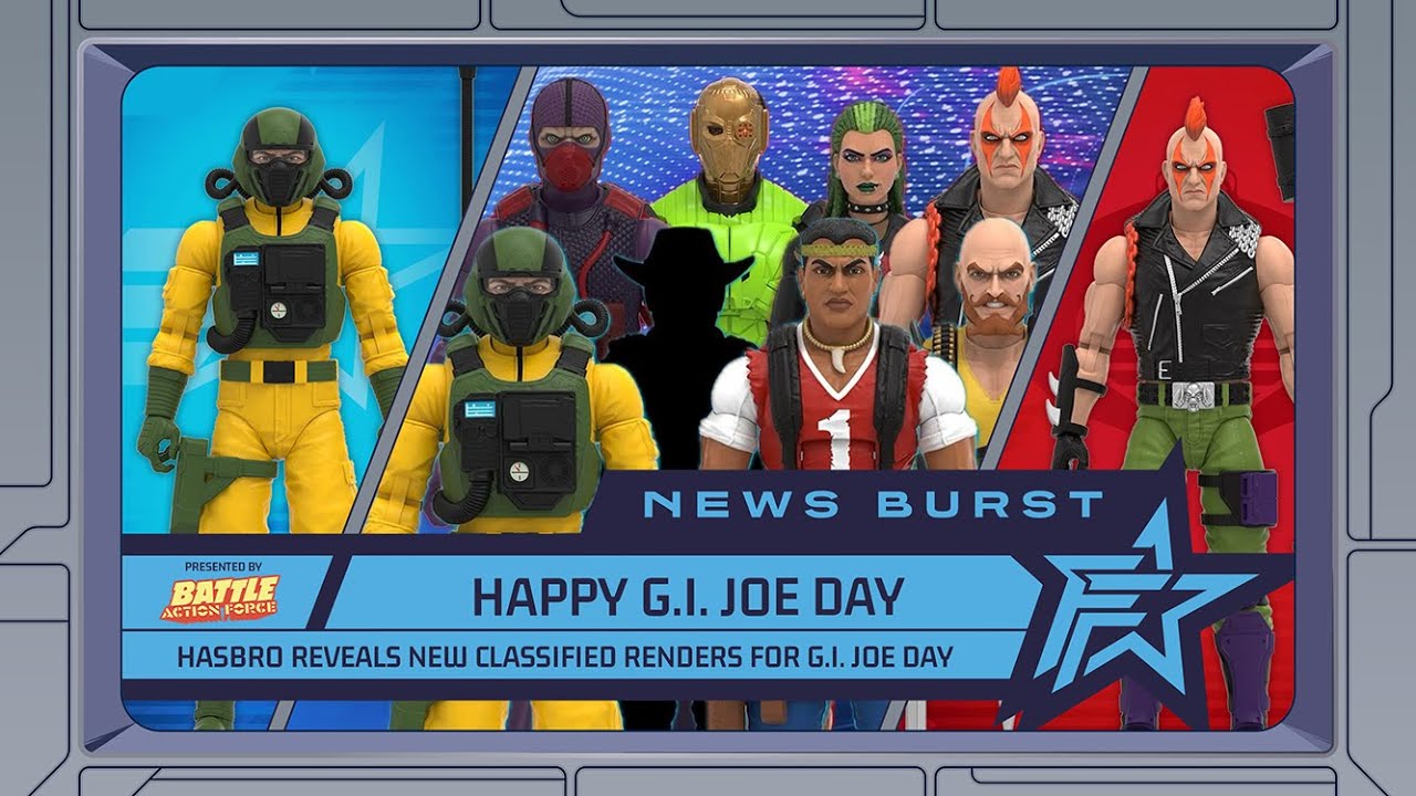 NEWS BURST LIVE!! G.I. JOE DAY RENDER REVEALS REACTION!!