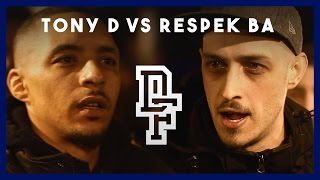 TONY D VS RESPEK BA | Don't Flop Rap Battle