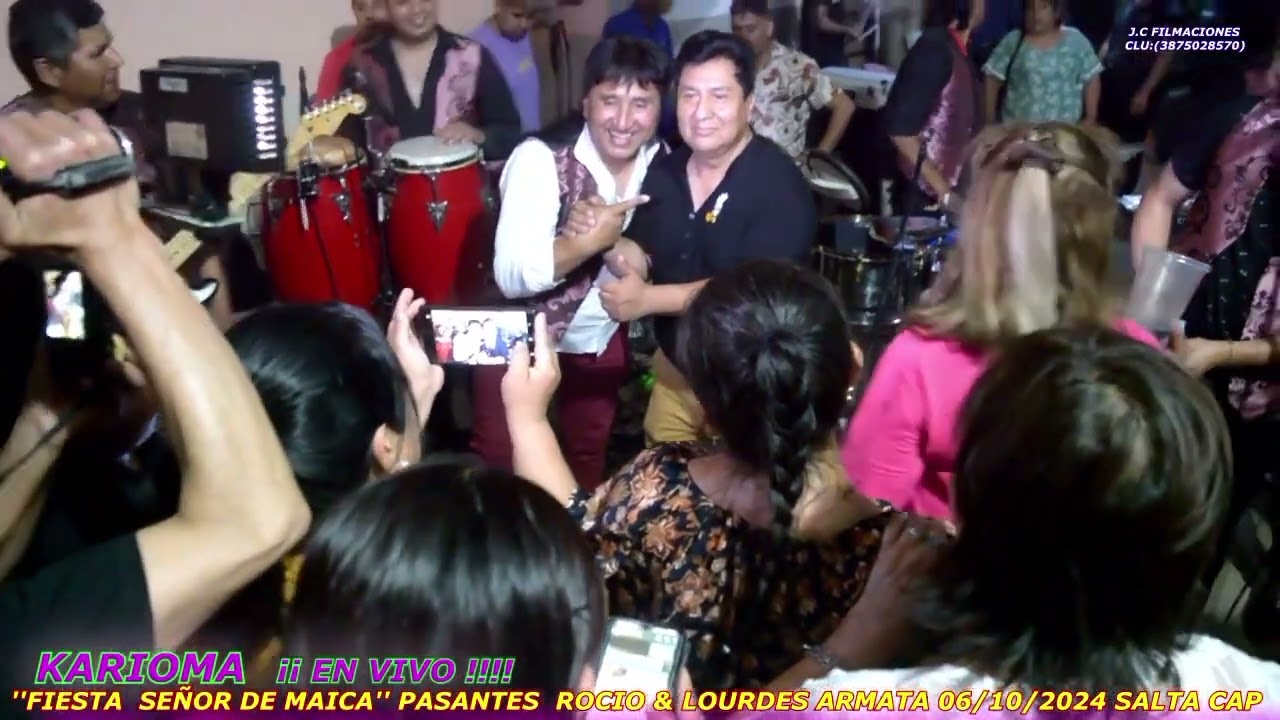 Karioma en vivo ..
