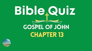 John 13 Ten Questions Bible Quiz #christian #bible #jesus #christ #god #holyspirit #church