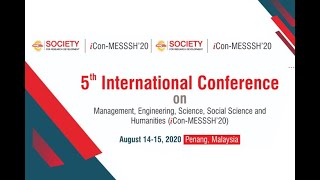 Prof. Yoon-Fah Lay in iCon-MESSSH'20 organised by SRD
