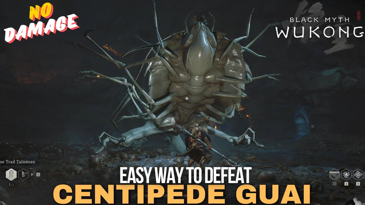 Black Myth: Wukong - How to Kill Centipede Guai (Easy Way)