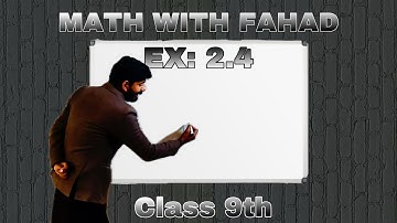 Ex 2.4 class 9TH complete guide Question 1 9th class #important #long