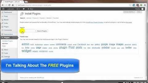 Lesson #12 - How To Add Plugins To WordPress