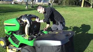 Farol Ltd John Deere X350R Ride-on Lawnmower Walkaround