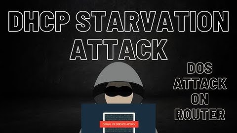 DHCP starvation (DOS) attack using Yersinia | Network Pentesting Series