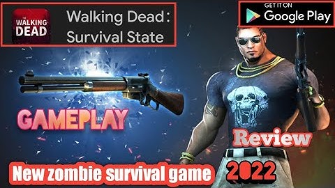 Walking Dead survival state gameplay || New zombie survival game 2022 ||Review|| full details hindi